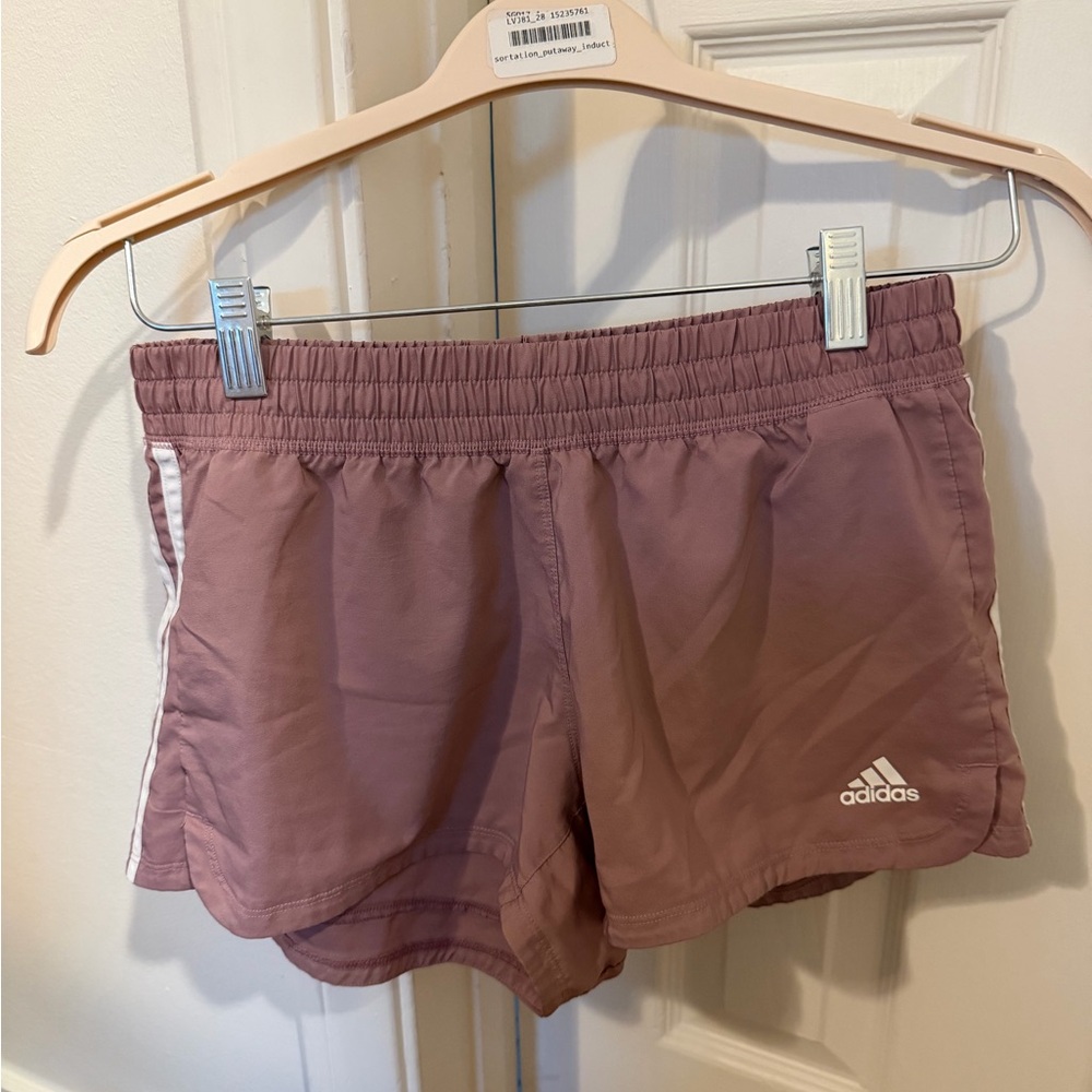 Adidas Women's Dusty Rose Athletic Shorts